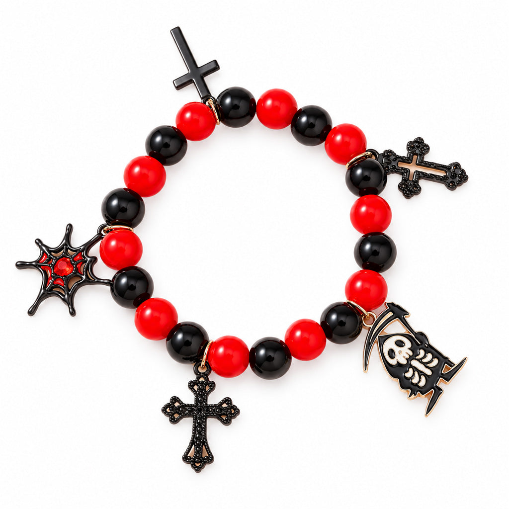 Halloween Gothic Charm Bracelet