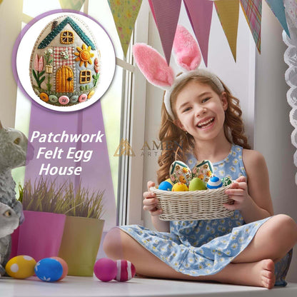 Easter Felt Egg Ornaments Amen Artisan