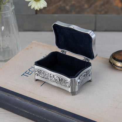 Last Supper Keepsake Box with Antique Silver-Tone Finish