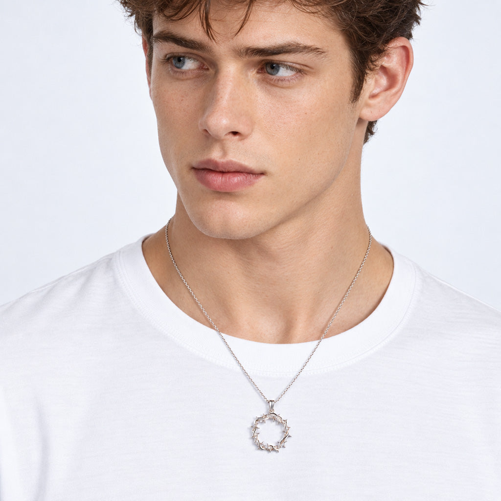 Crown of Thorns Pendant Necklace