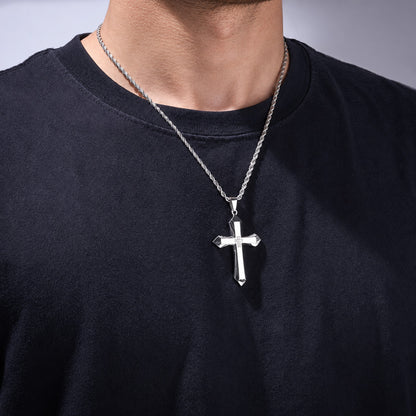 316 Stainless Steel Cross Necklace | Amen Artisian