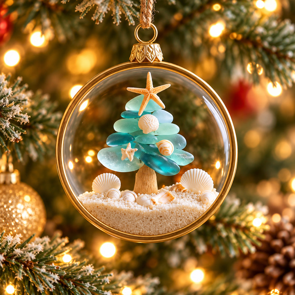 Coastal Christmas Ornament