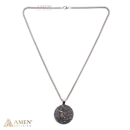 Carry a Powerful Reminder of Faith & Protection — St. Michael Sword Necklace