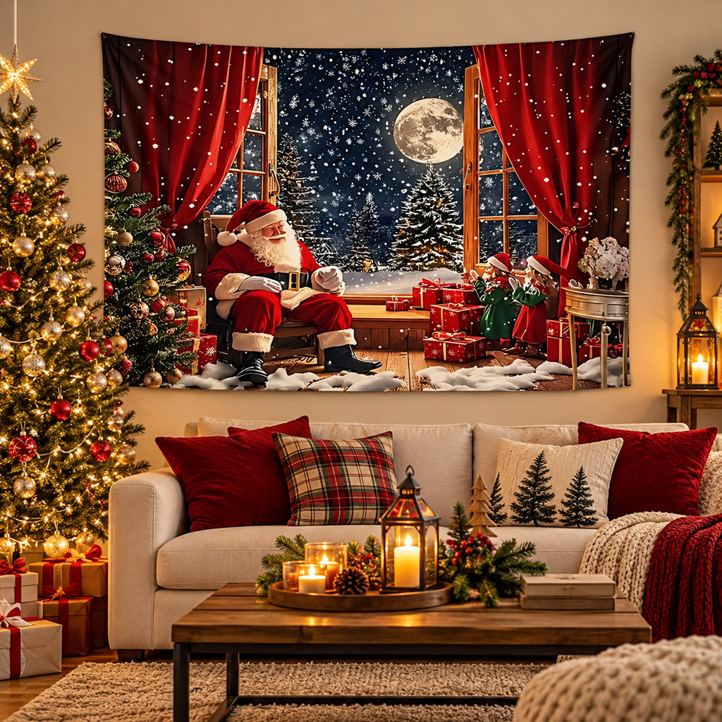 Christmas Nativity Scene Backdrop
