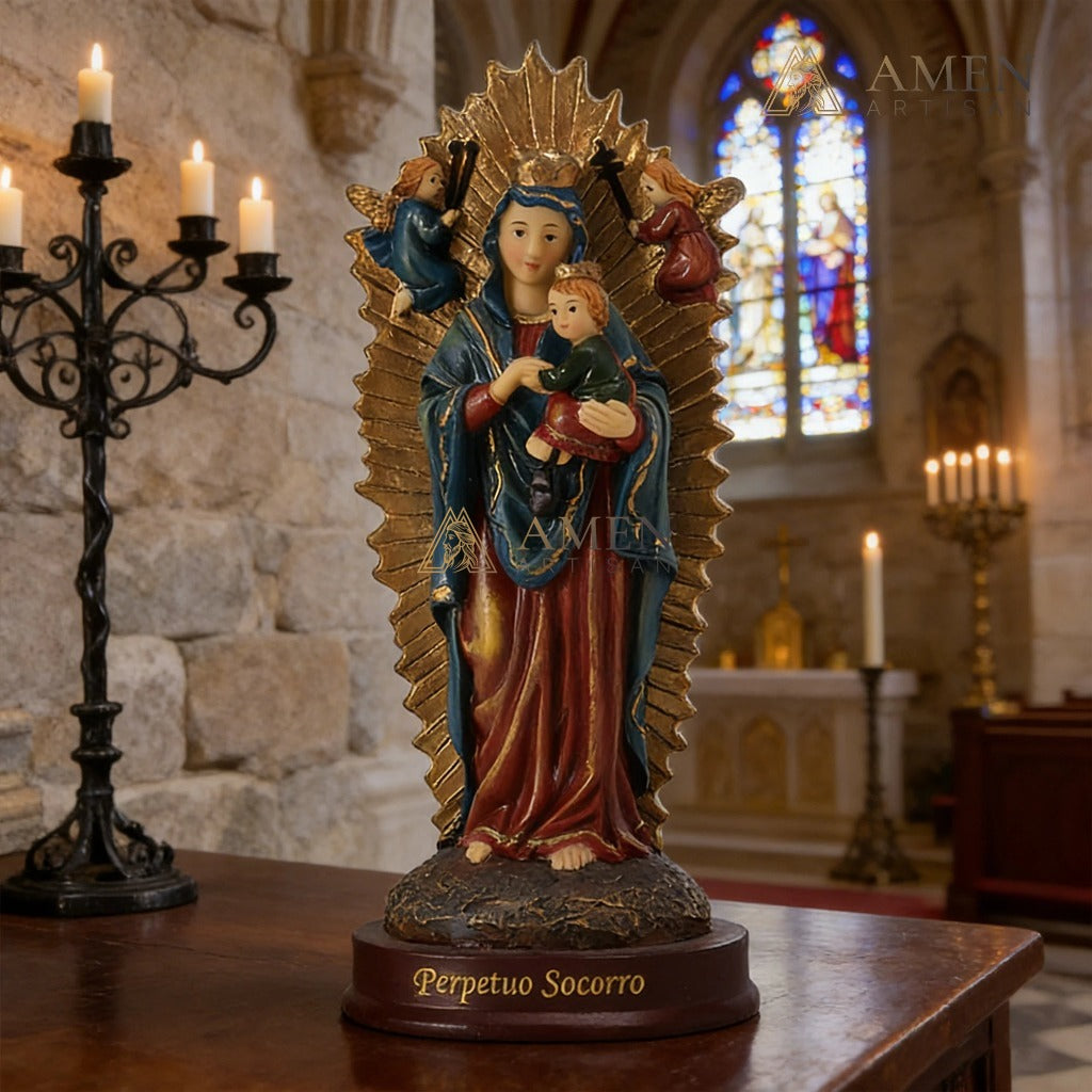 Our Lady of Perpetual Help Statue Amen Artisan
