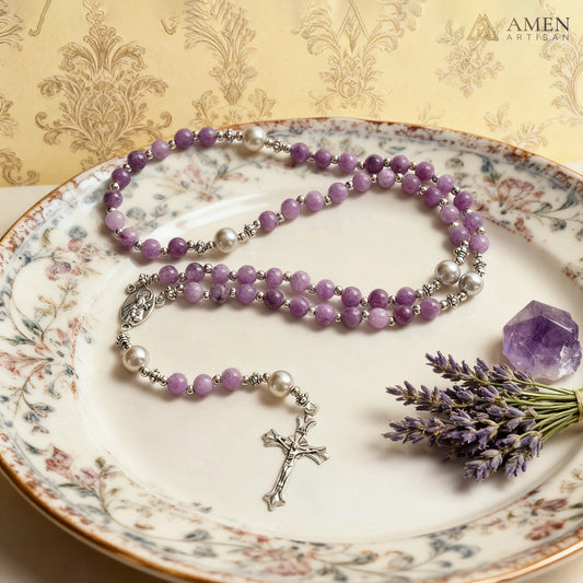 Amethyst Rosary