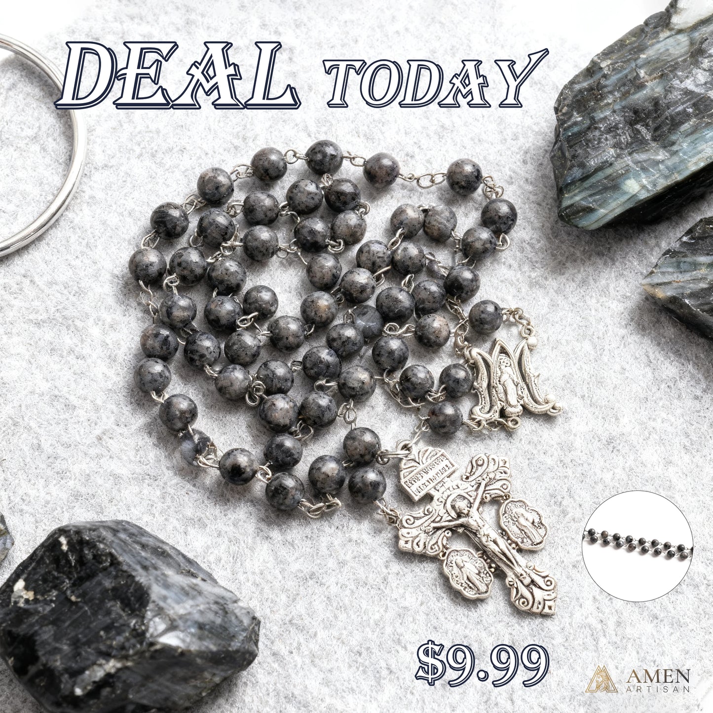【Deal Today】Labradorite Rosary