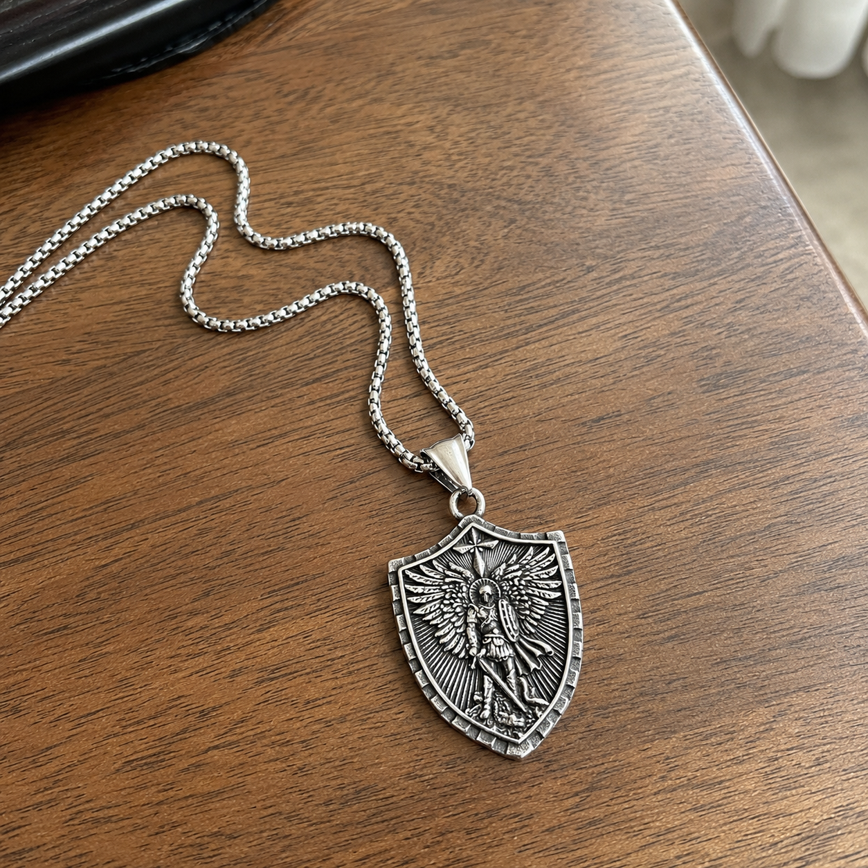 【Deal Today】St Michael Necklace - Amen Artisan | Amen Artisan