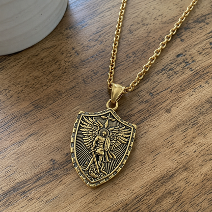 【Deal Today】St Michael Necklace - Amen Artisan | Amen Artisan
