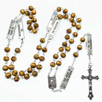 $0.99 Deal - Engraved Mystery Bar Rosary