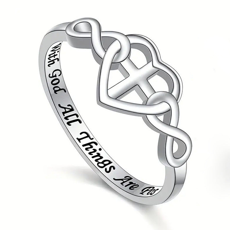 $0.99 Deal - With God All Things Are Possible Ring