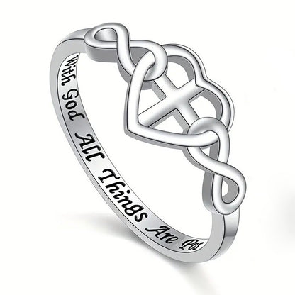 $0.99 Deal - With God All Things Are Possible Ring