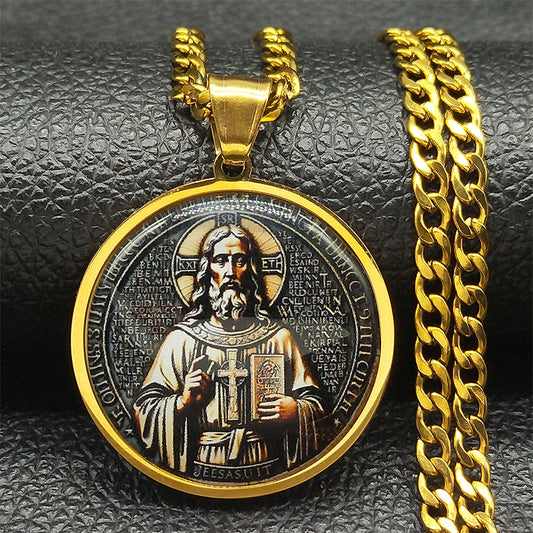 Saint Benedict Pendant Necklace