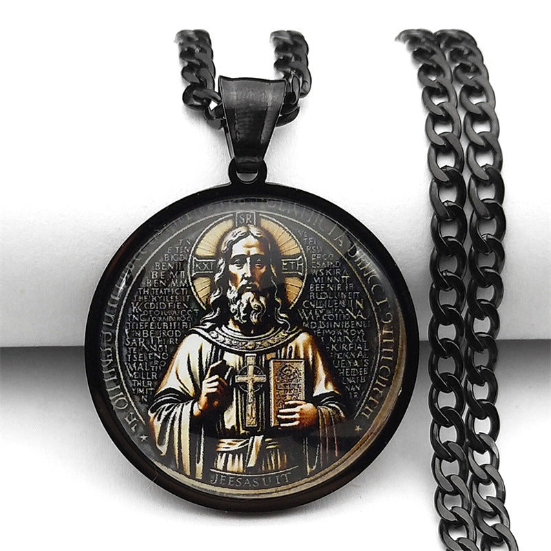 Saint Benedict Pendant Necklace