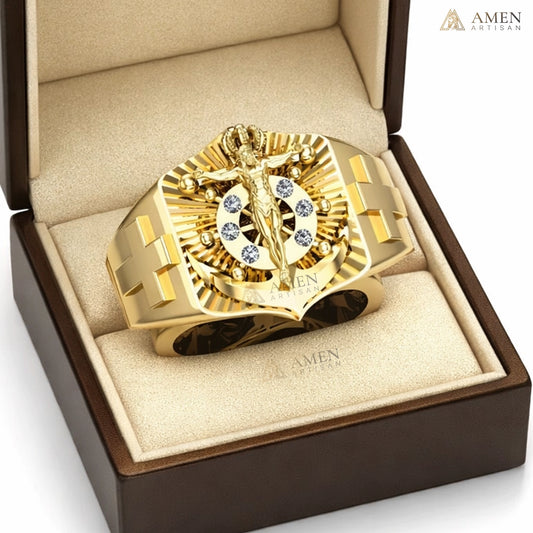 【Deal Today】Crucifix Diamond Ring