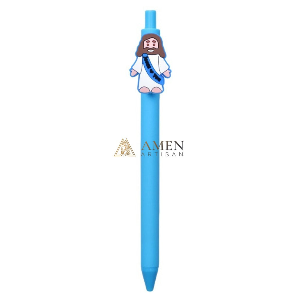Jesus Doll Retractable Ballpoint Pen  Amen Artisan