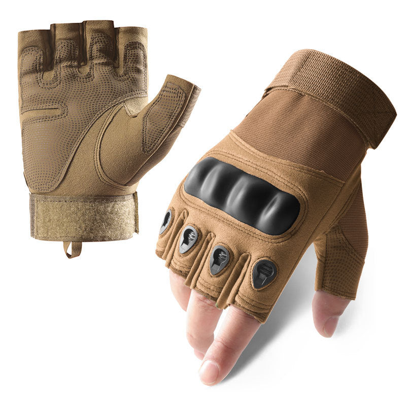 Full-Finger Outdoor Gloves with Knuckle Guard Design — Steady Grip | Amen Artisan
