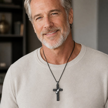 The Lord’s Prayer Cross Necklace — Wear Prayer and Strength Close