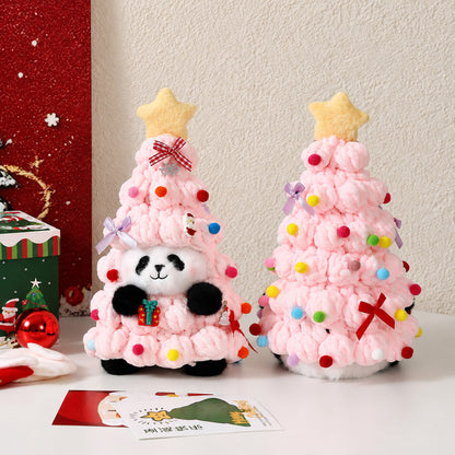 Panda Christmas Tree Plush Decoration