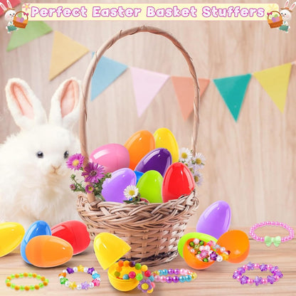 Prefilled Easter Eggs with Easter Eggs Bracelet Gift Set  Amen Artisan