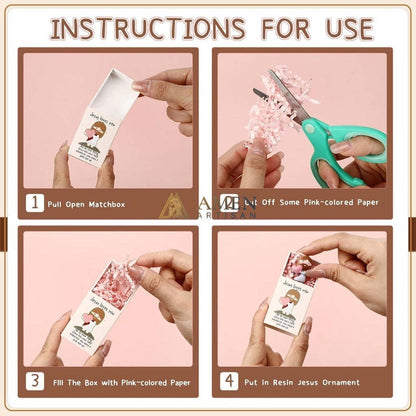 Jesus Doll Matchbox Gift Set Amen Artisan