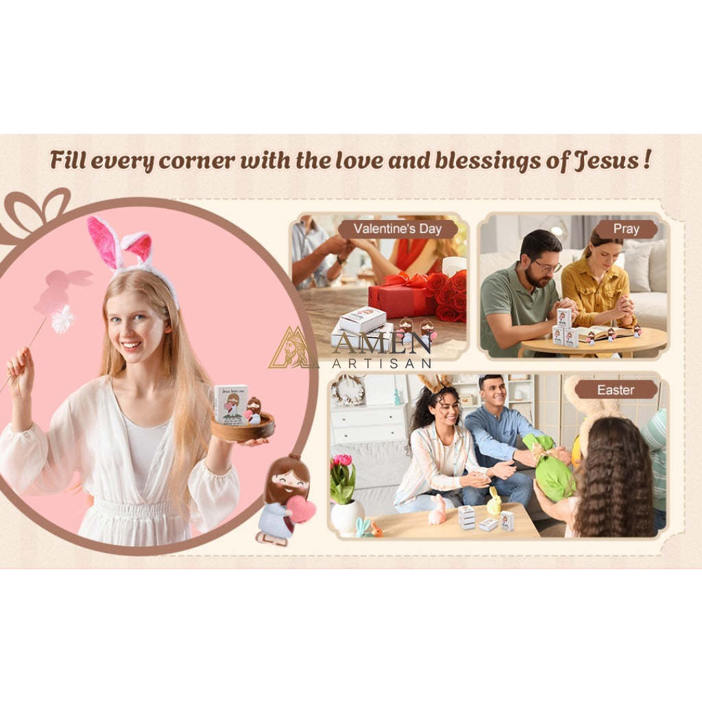 Jesus Doll Matchbox Gift Set Amen Artisan