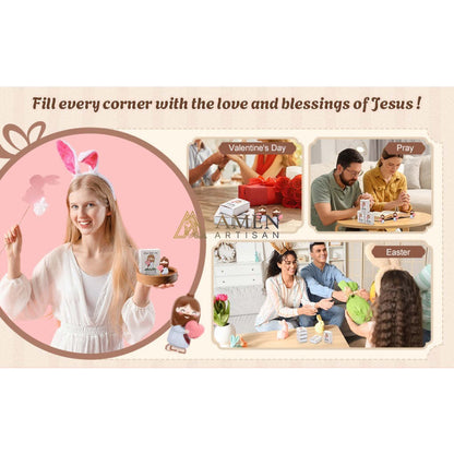 Jesus Doll Matchbox Gift Set Amen Artisan