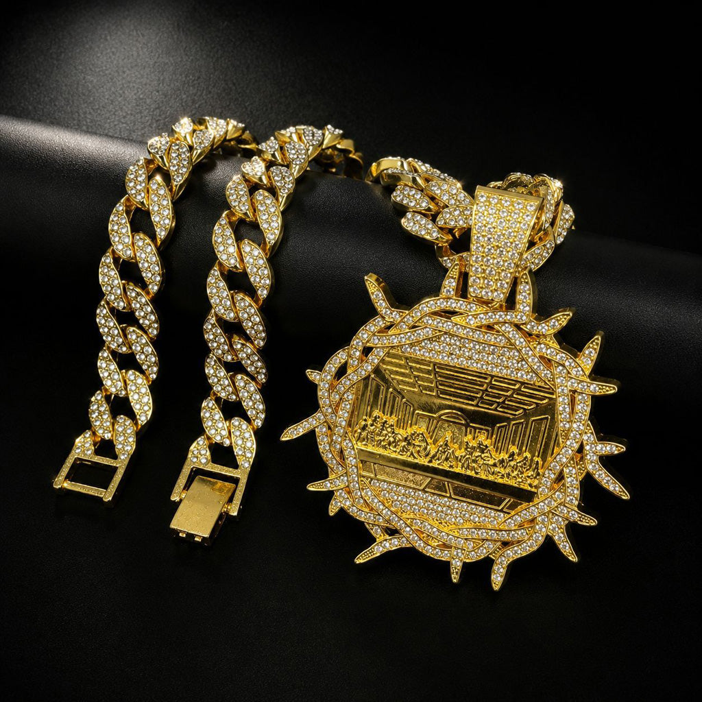 The Last Supper Medallion Necklace