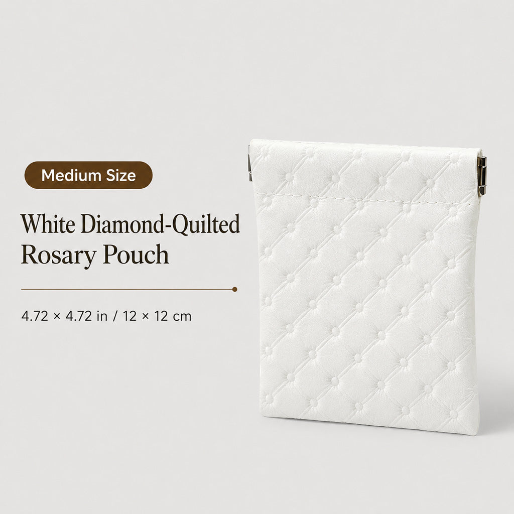 Simple Rosary Storage Pouch for Everyday Carry and Prayer