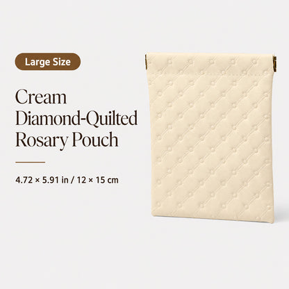 Simple Rosary Storage Pouch for Everyday Carry and Prayer