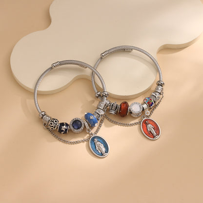 $0.99 Deal - Micro Diamond Our Lady Bracelet