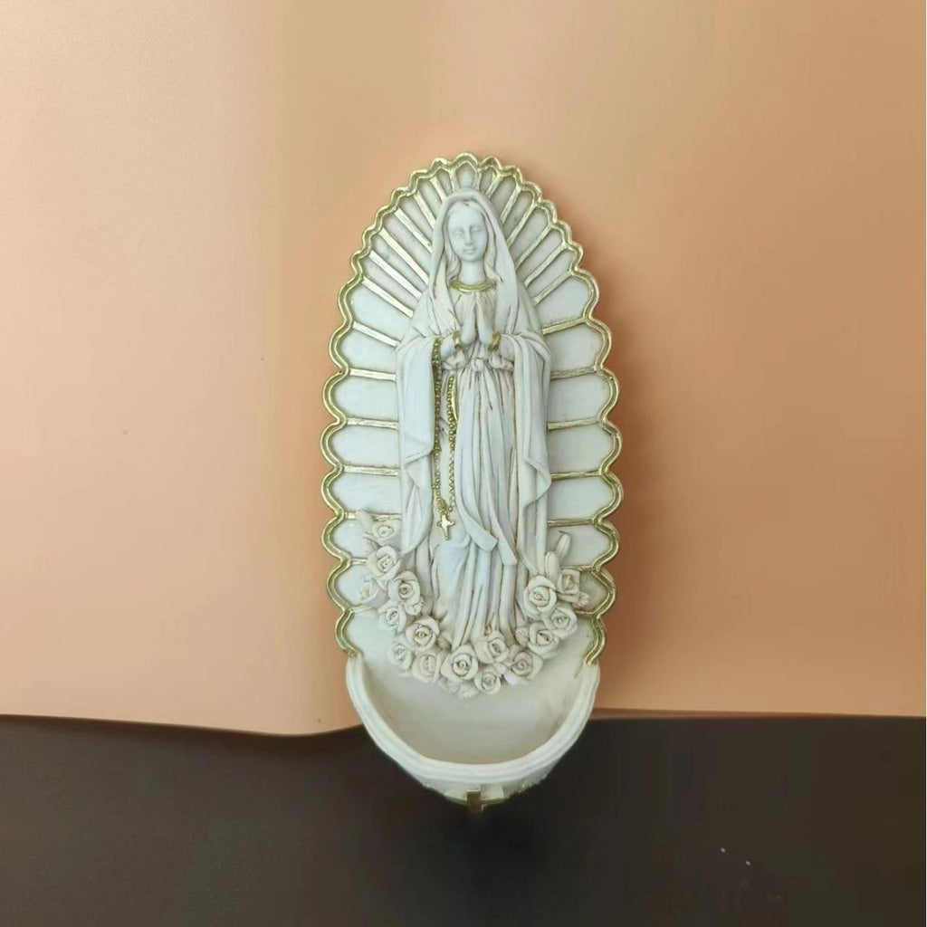 Marian Holy Water Font