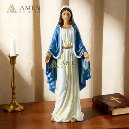 Virgin Mary Statue Amen Artisan