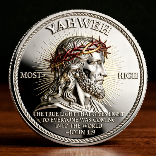 Jesus Christ Crown of Thorns Commemorative Coin Amen Artisan