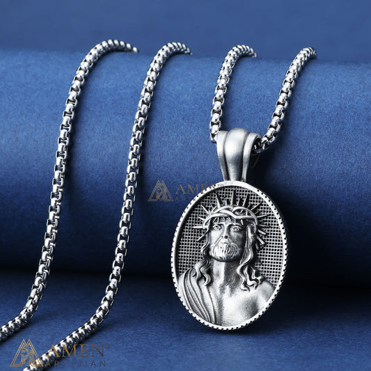 Jesus Christ Crown of Thorns Necklace | Amen Artisian