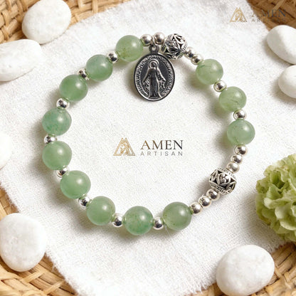 Natural Stone Bracelet Amen Artisan
