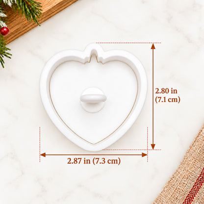 Nativity Heart Cookie Cutter & Embosser Set