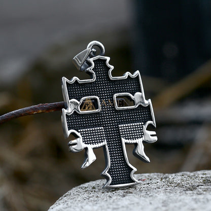 Crucifix Pendant Necklace Amen Artisan