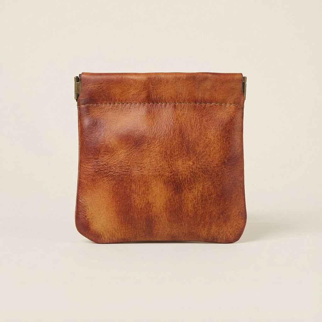 Genuine Leather Rosary Storage Pouch - Keep Your Rosary Close, Clean, and Protected