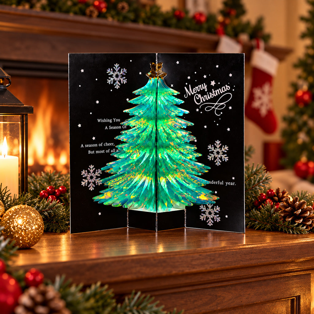 3D Pop-Up Christmas Card