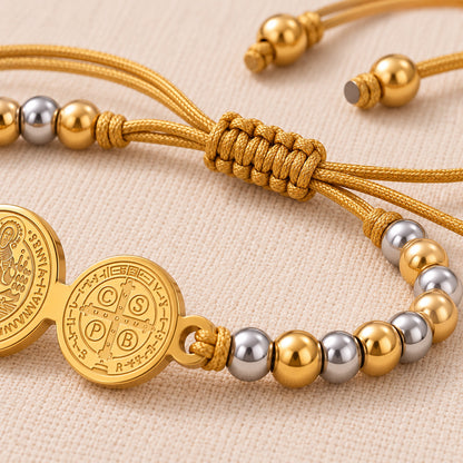 Adjustable St. Benedict Bracelet | Amen Artisian