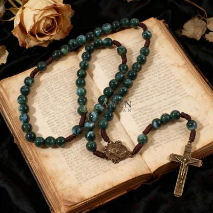 Our Lady Crucifix Pendant Rosary Amen Artisan