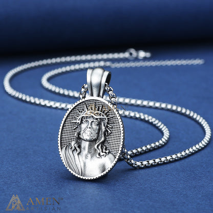 Jesus Christ Crown of Thorns Necklace | Amen Artisian
