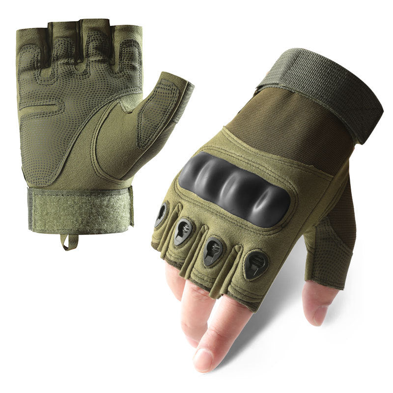 Full-Finger Outdoor Gloves with Knuckle Guard Design — Steady Grip | Amen Artisan