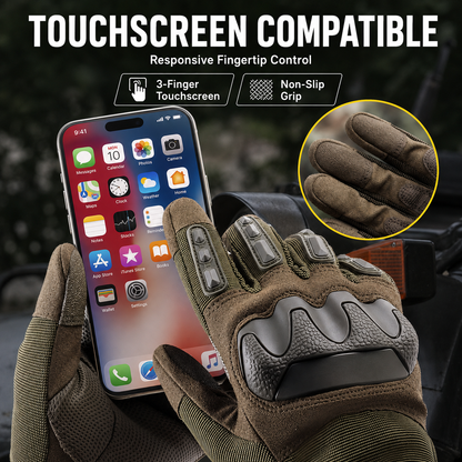 Built for Grip and Movement — Full-Finger Tactical Gloves | Amen Artisan