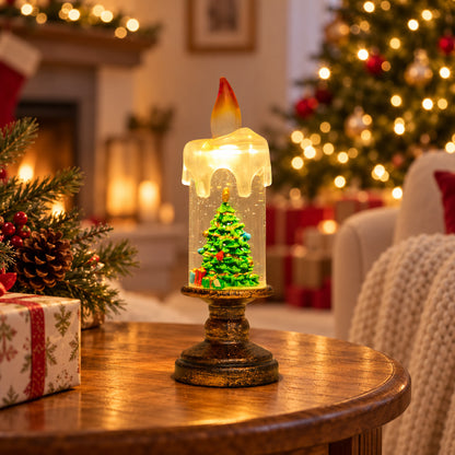 Christmas Tree Candle Night Light