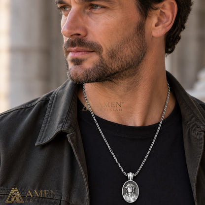 Jesus Christ Crown of Thorns Necklace | Amen Artisian