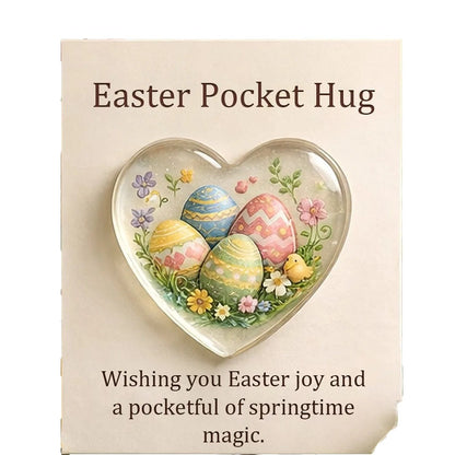 Easter Pocket Hug Mini Figurine  Amen Artisan