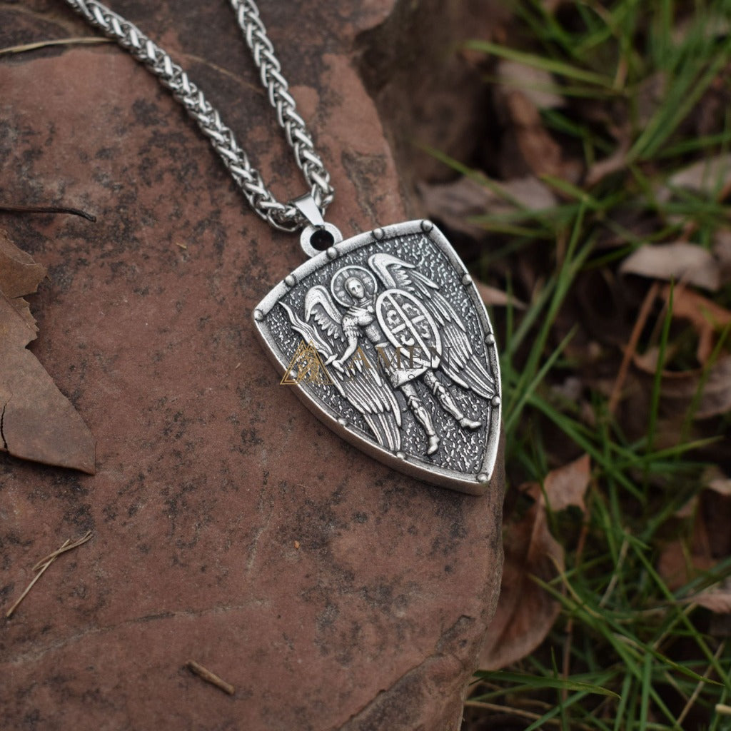 Archangel Michael Necklace Amen Artisan