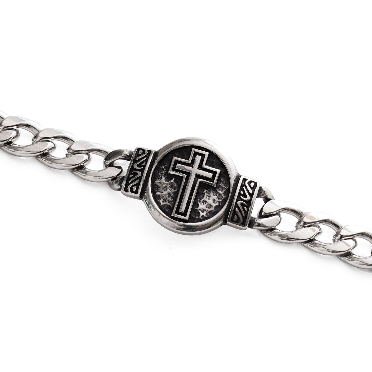 【DEAL TODAY】St. Benedict Medal Curb Chain Bracelet